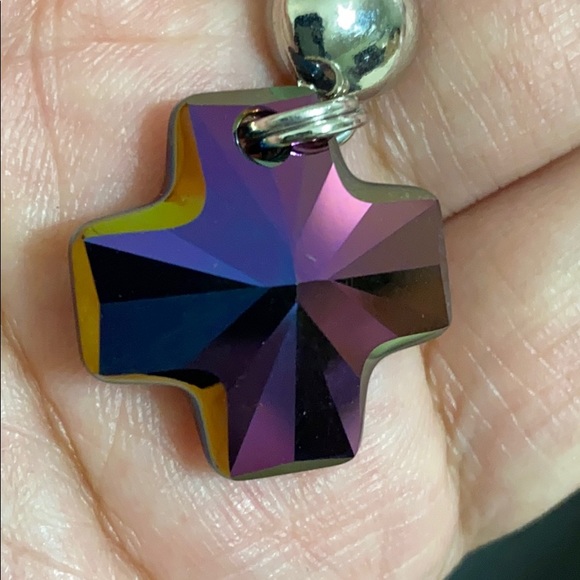 🖤NEW💕Blue Crystal bag charm - Picture 5 of 8